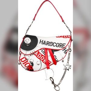 Christian Dior Limited Edition Hardcore Saddle bag